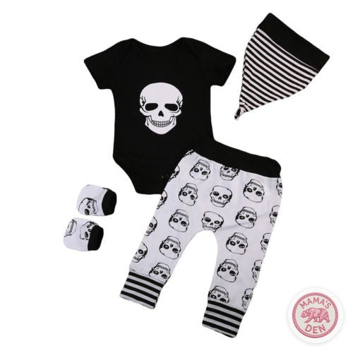 Baby's First Halloween four-piece outfit set