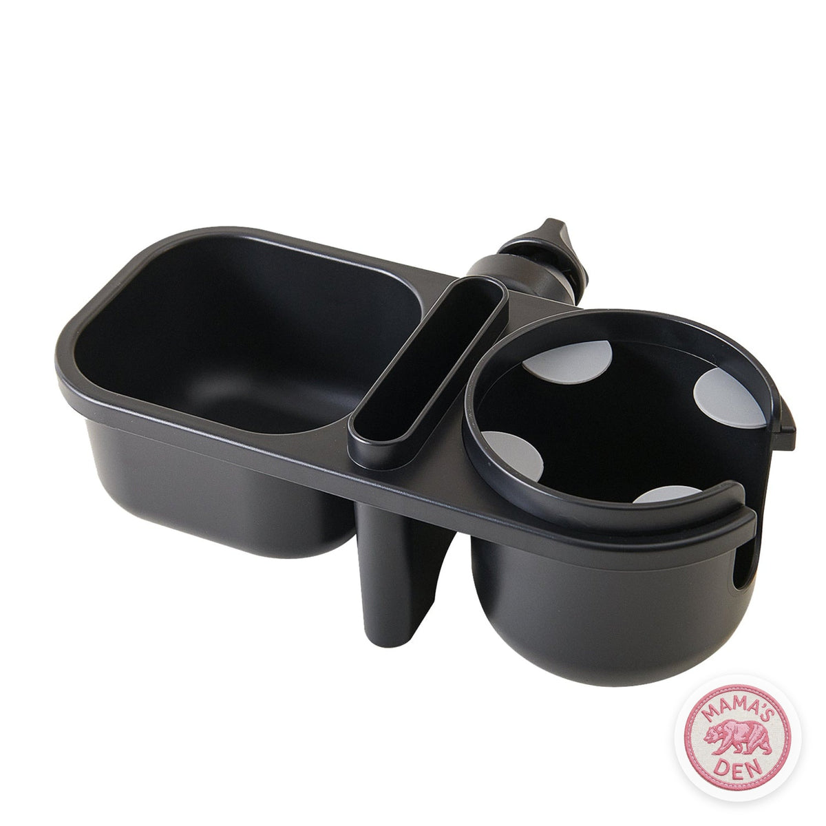 Mama's Den 3-in-1 Stroller Cup Holder & Phone Tray