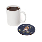 New Year's 'Up at Midnight' Bear Coaster