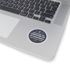 New Year's 'Up at Midnight' Bear Sticker