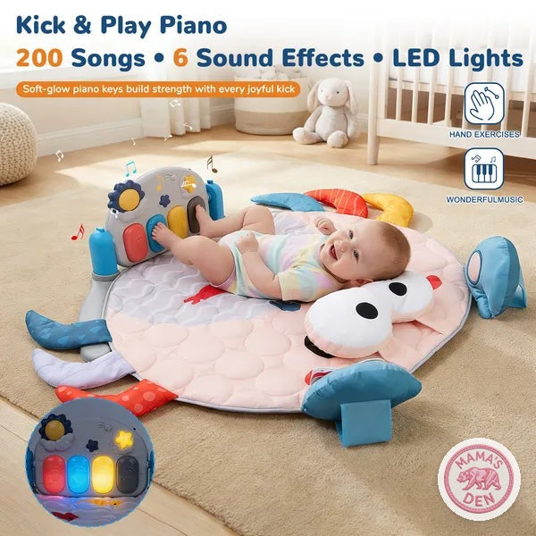 Kick piano activity gym