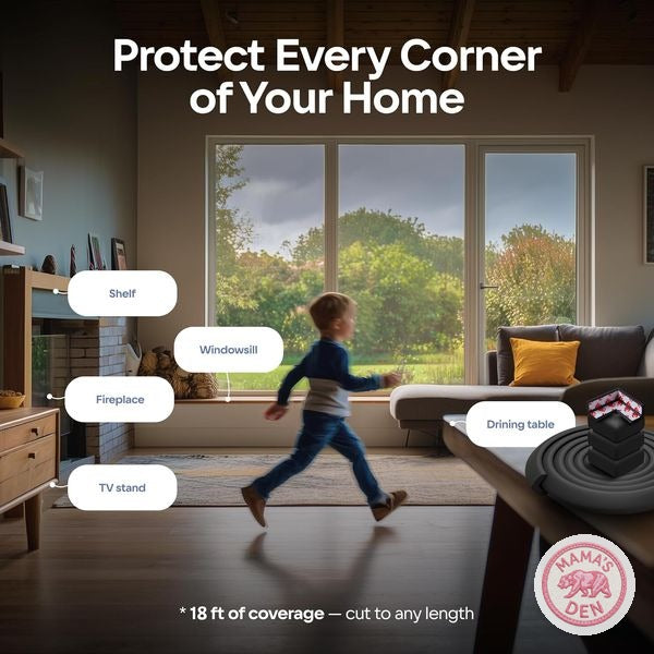 Mama's Den Soft Edge & Corner Bumper Kit