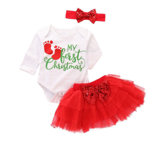 Mama's Den Baby's First Christmas Set