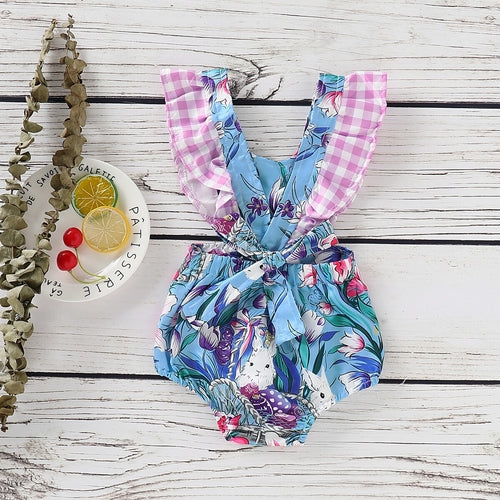 Mama's Den Baby's First Easter Bunny Romper