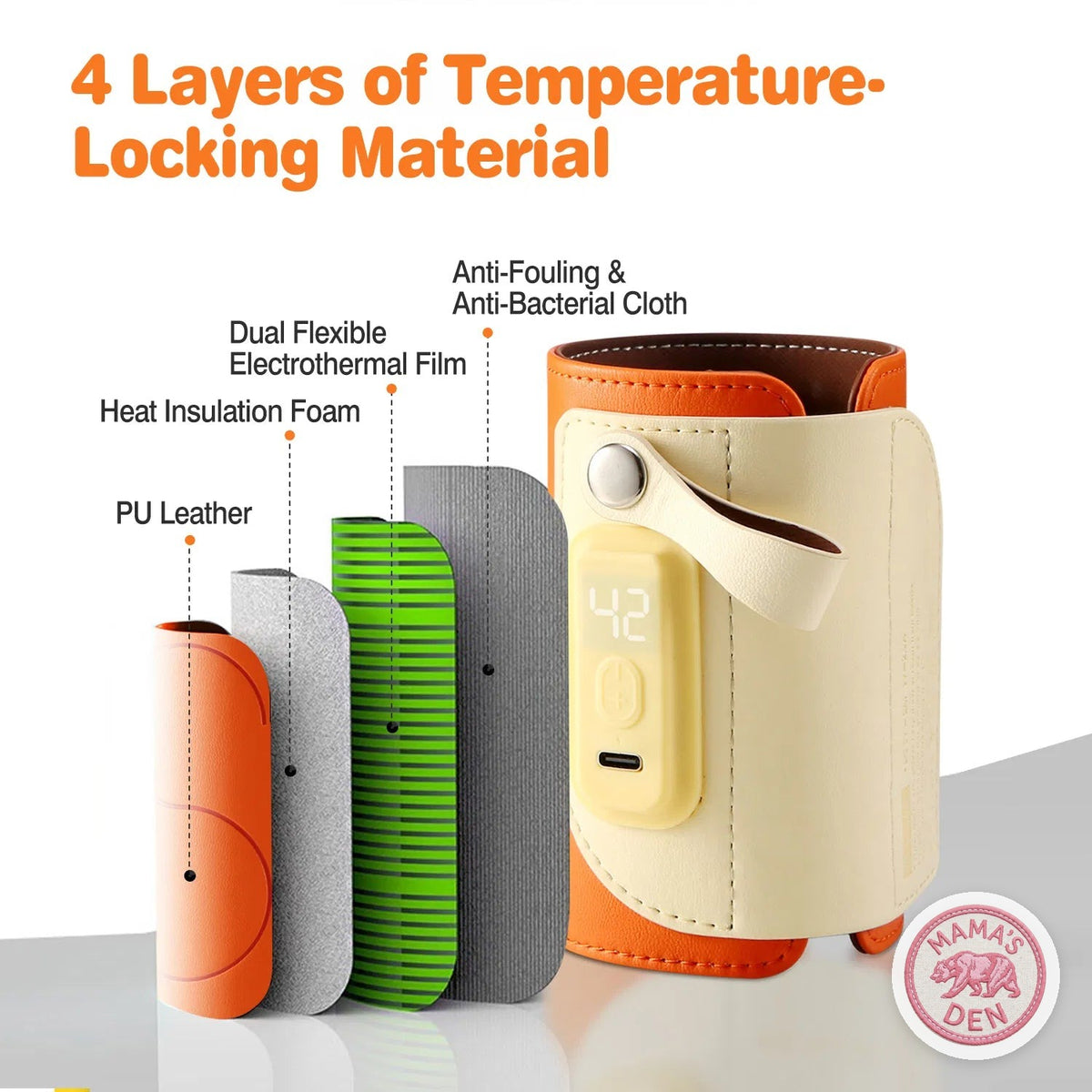 Layered insulated sleeve construction