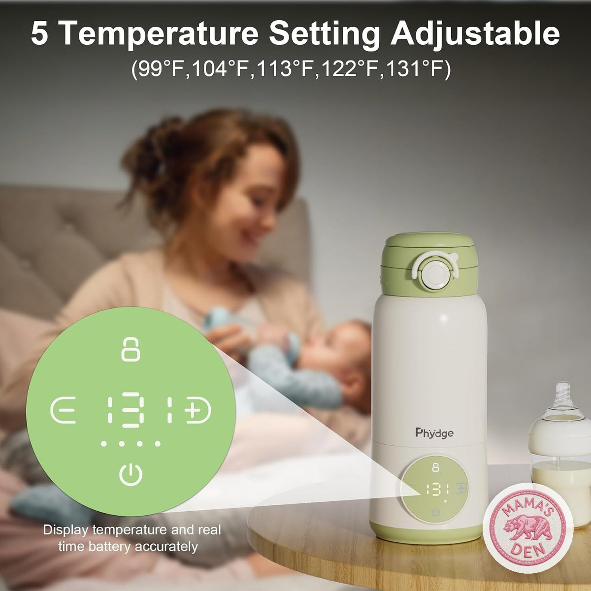 Portable travel bottle warmer, view 4 of 8