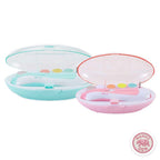 Baby nail file sets in blue and pink