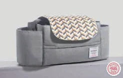 Mama's Den Stroller Organizer with Two Cup Holders