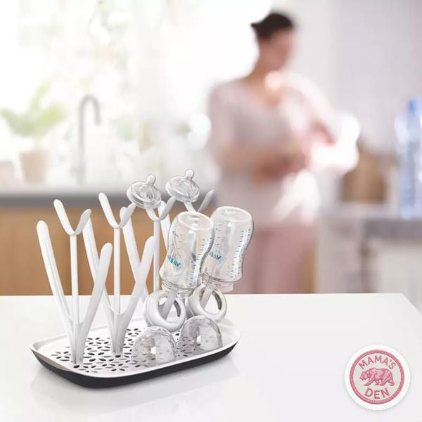 Mama's Den Space-Saving Bottle Drying Rack