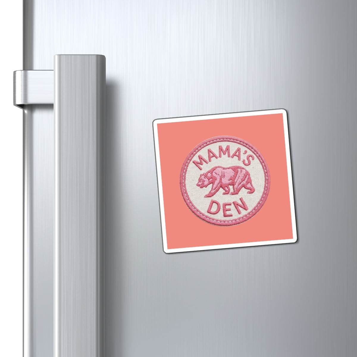 Mama's Den Bear Logo Magnet