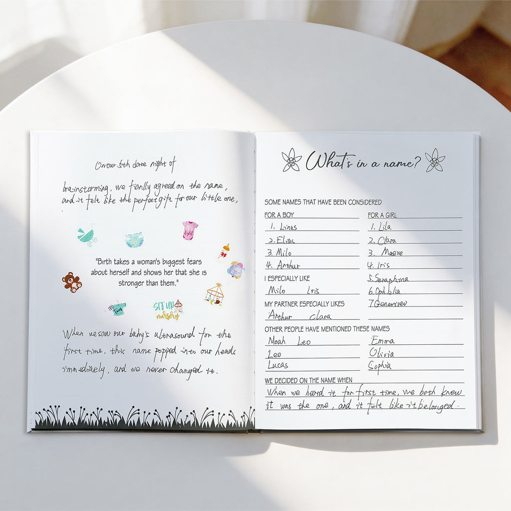 First Five Years Den Memory Book