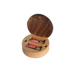 Heirloom Walnut & Maple Keepsake Box