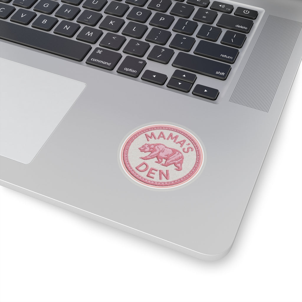 Mama's Den Bear Logo Sticker