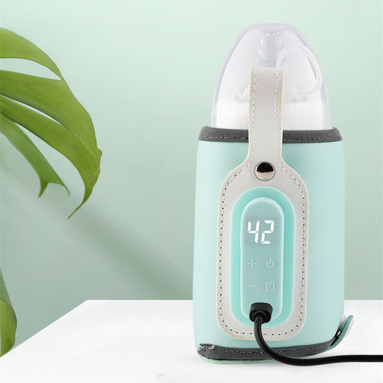 Portable USB baby bottle warmer sleeve