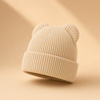 Cream boutique photo — Little Ears Bear Beanie view 2
