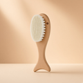 Fuzzy Cub Brush Set - Fish-shaped Wool Brush