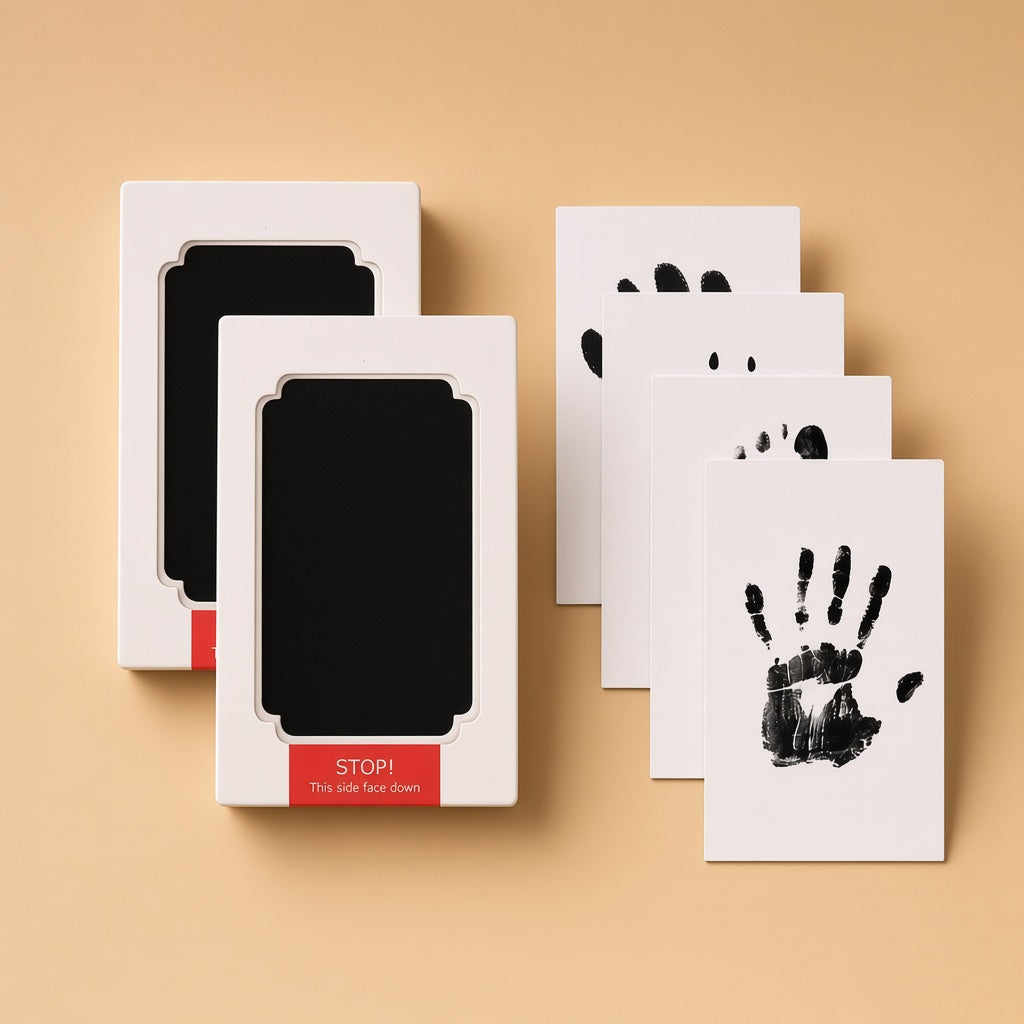 Cream boutique photo — Paw Prints Keepsake Kit view 2