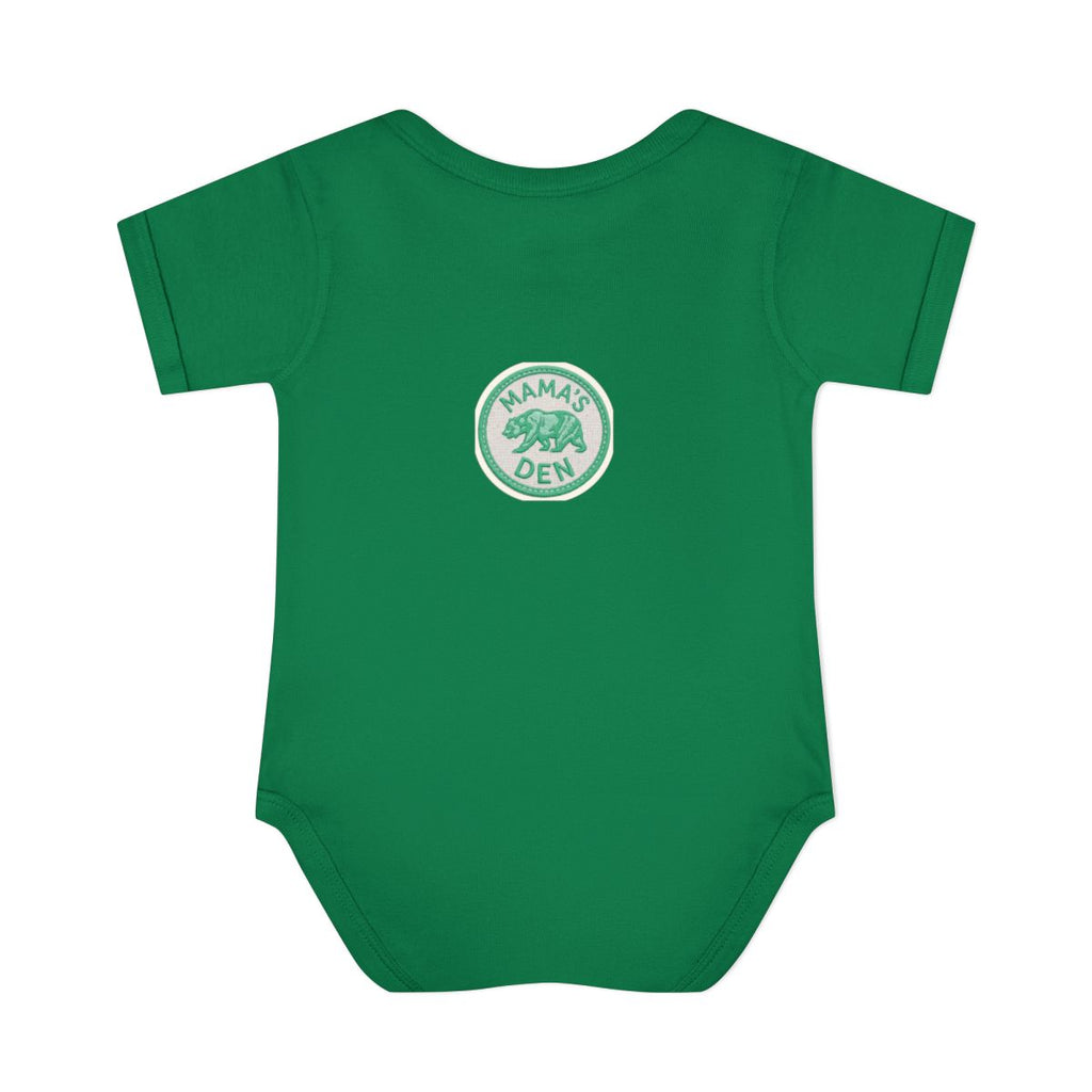 Christmas retro bear bodysuit - Kelly - back