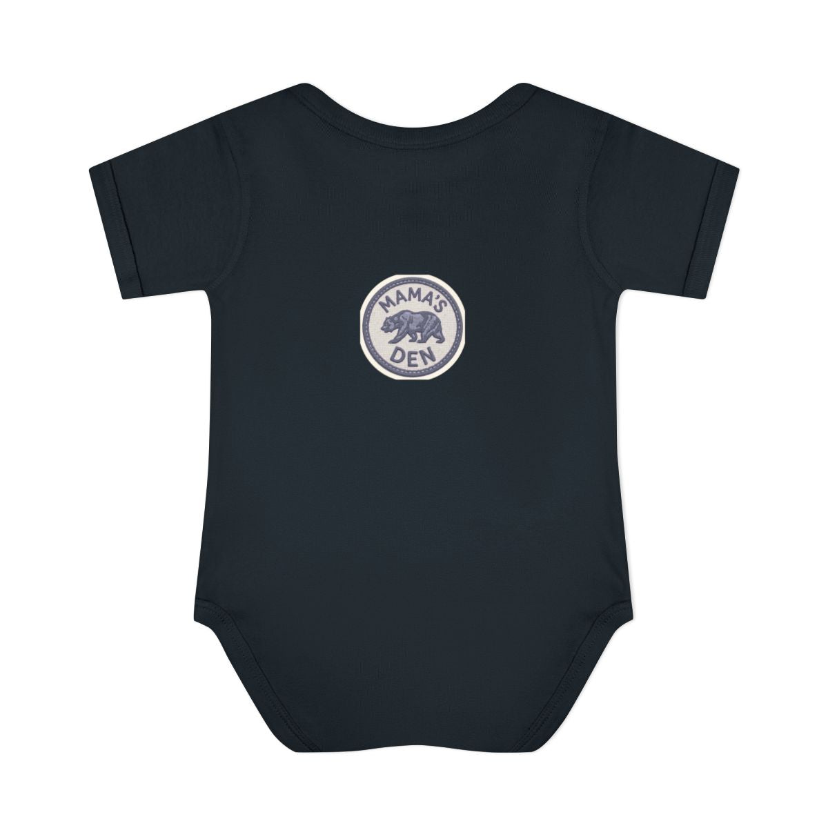 Halloween retro bear bodysuit - Black - back