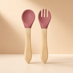 Cream boutique photo — First Bites Bear Spoon & Fork