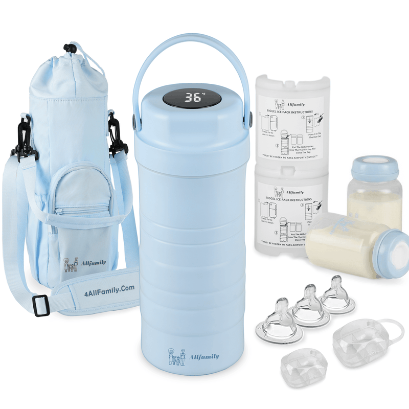 Mama's Den No-Plug Milk Cooler with Temperature Display