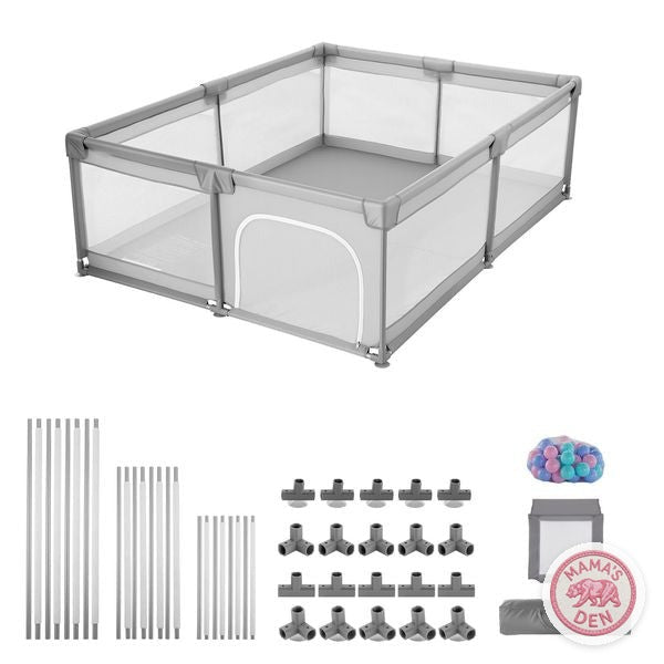 Extra large baby playpen with ocean balls