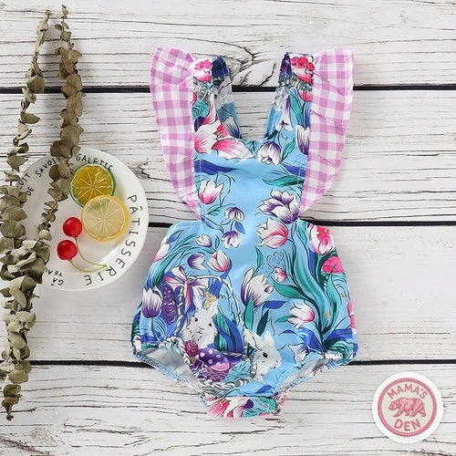 Baby's First Easter bunny romper, view 2 of 5