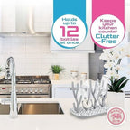 Mama's Den Space-Saving Bottle Drying Rack
