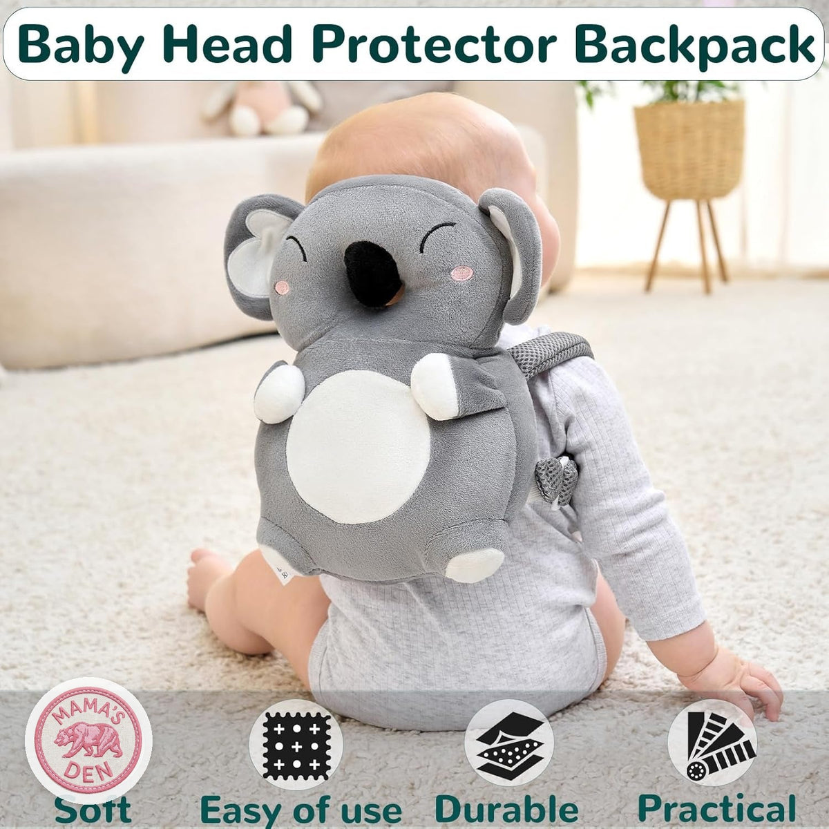 Baby head protector, view 3 of 6