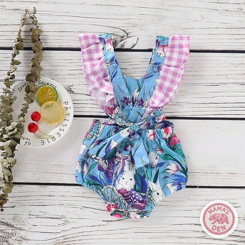 Baby's First Easter bunny romper, view 3 of 5