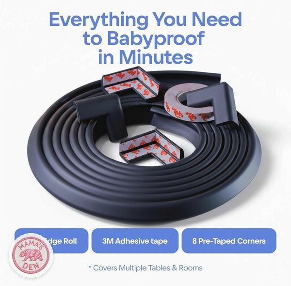 Mama's Den Soft Edge & Corner Bumper Kit